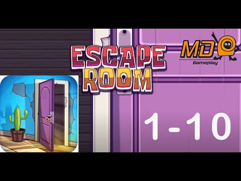 Escape Room: Logic Puzzles - LEVEL 1-10 - YouTube