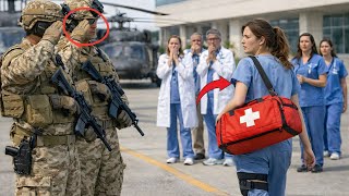 Arrogant Doctor Fires 'Slow' Nurse—Then 4 Marine Choppers Land Demanding 'Angel Six