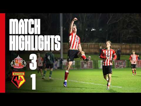 준결승 진출! | 선덜랜드 U21 3 - 1 왓퍼드 U21 | PL컵 하이라이트