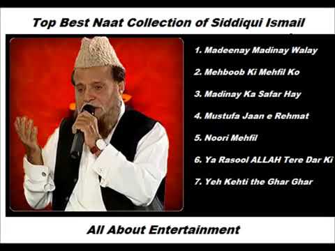 Siddique Ismail Top 7 Best Collection Urdu Naat Sharif