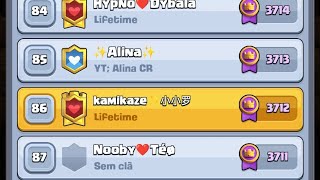 3700🏅Giant Double Prince In Top Ladder Gameplay - Clash Royale