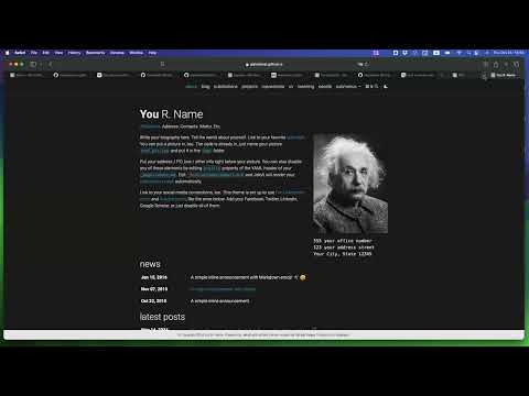 Minimal Mistakes Jekyll Theme Tutorial