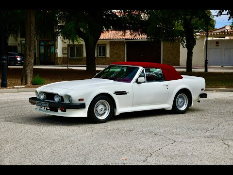 Aston Martin V8 Vantage Volante Hood Up