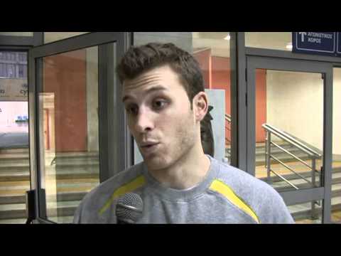 ARIS - Olympiakos 70-71 4/12/2011 dhloseis Mavraides