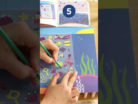 DJ09294 -  Djeco Multi Activity Craft Kit - Seaside Delights