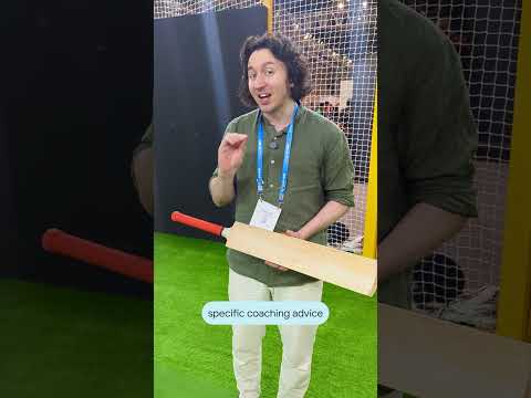 Video Thumbnail: Using AI to analyze cricket swings