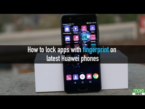 How to lock apps with fingerprint on latest Huawei phones