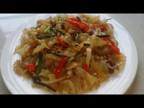 cách làm GÂN BÒ XÀO SẢ ỚT món nhậu cực ngon.