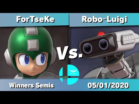 [Elite Smash #8] Fortseke (Mega Man) vs Robo~Luigi (R.O.B) Winners Semis