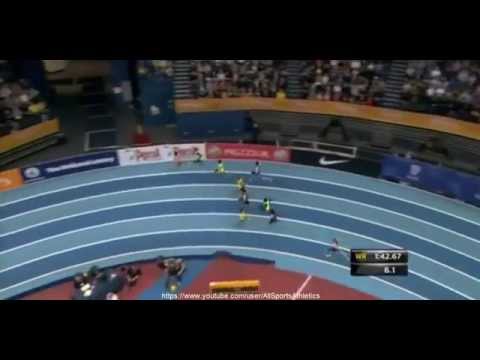 IAAF Indoor Grand Prix birmingham 2015 - Jeremiah Mutai 1.45.93 - Men's 800 Metres