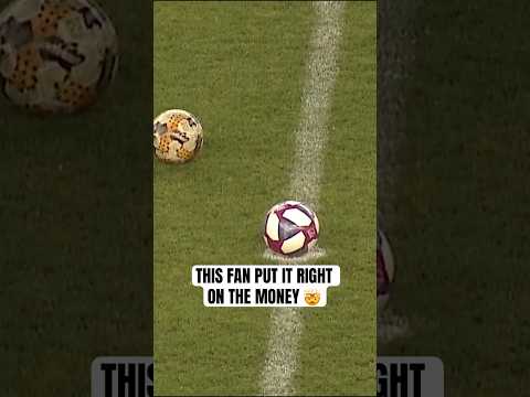 Unreal touch during halftime contest 😮‍💨 (via @sjearthquakes)