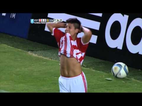 Gran volada de Caranta. Estudiantes 0 - Central 0. Fecha 10. Primera División 2015. FPT