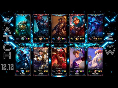 EUW Challenger Match #456 Highlights Patch 12.12