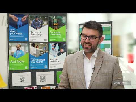 Environmental sustainability and the NIHR Research Support Service - Professor Cliff Shelton