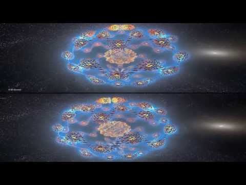 3D video Top-Bottom, "Morphing Object in Delta Quadrant"