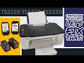 Canon Printer Ink Cartridge Problem Troubleshooting TS3520 TS3522 TS3530 TS3550i