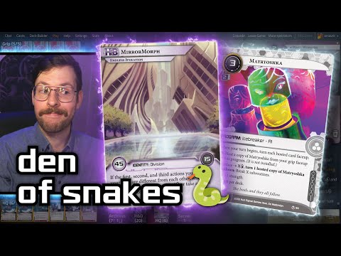 Den of Snakes - Android: Netrunner // LIVE