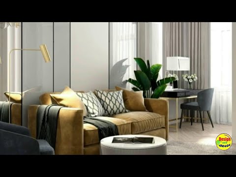 100 ideas for a small living room. Design and decor.