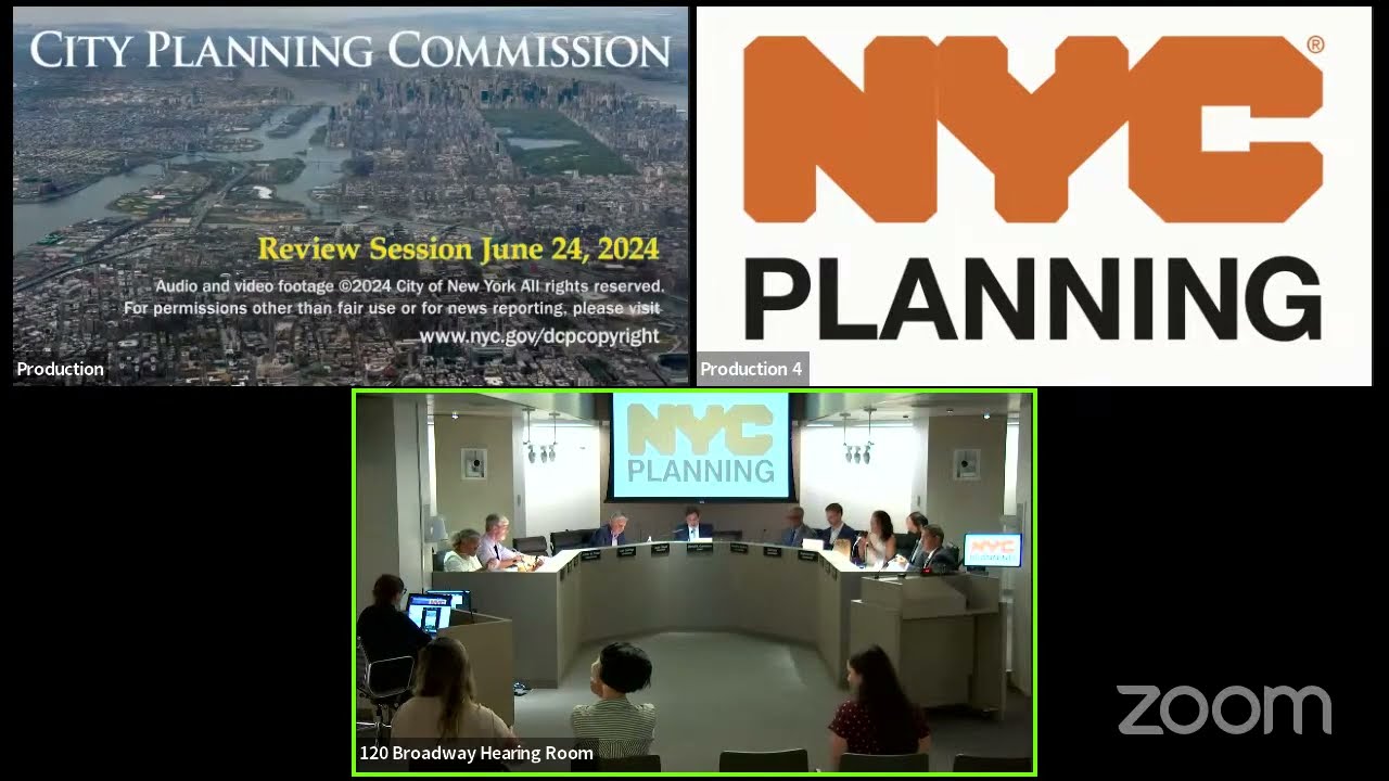 June 24th, 2024: City Planning Commission Review Session