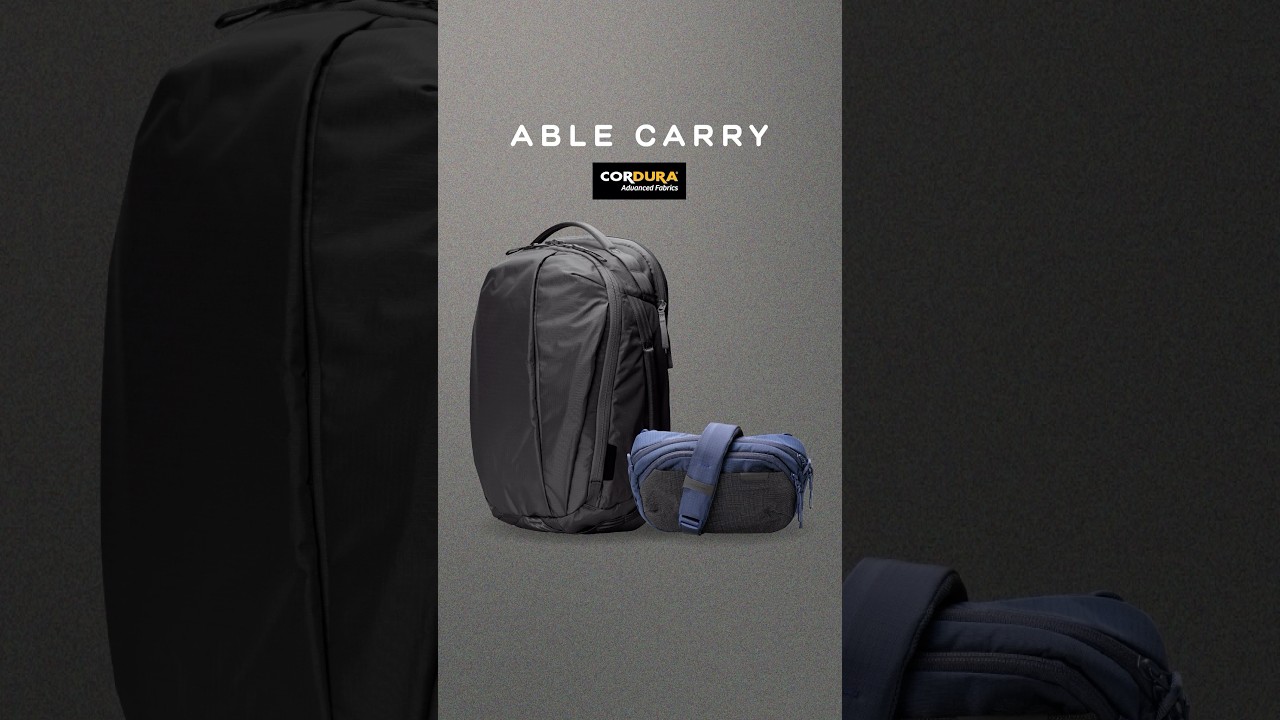 【ABLE CARRY】新作のMax EDCとCore Slingがとにかく最高‼️