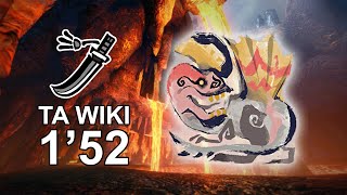 Anjanath TA Wiki Rules Longsword Solo 1'52 | MHRise PC