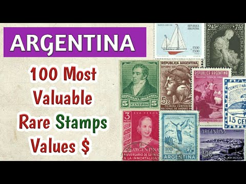 Argentina Stamps Value | Most Expensive & Rare Argentine Stamps | South America Philately