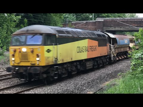 Colas Rail 56113 Passing Croft | 6Z30 Millerhill S.S. to Doncaster Up Decoy | 03/06/21
