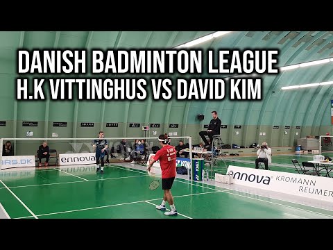 David Kim vs Hans-Kristian Solberg Vittinghus | Danish Badminton League | Badminton Men's Singles
