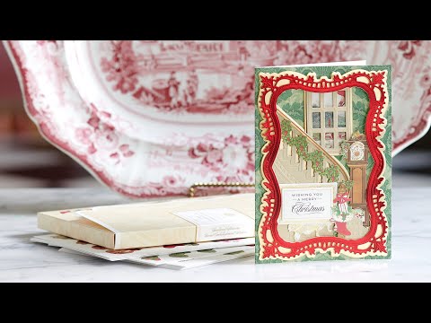 Grand Staircase Dies and Garland Embellishments- Made Easy