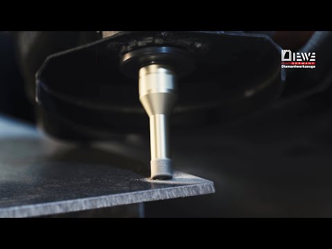 Anleitung: Fliesenbohren mit einem Diamant-Fliesenbohrer