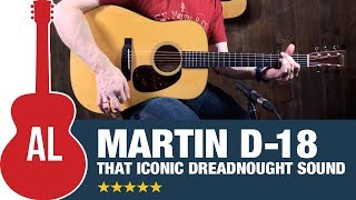 Video thumbnail for Martin D-18 - Best Sounding Dreadnought on the Planet? by Acoustic Letter
