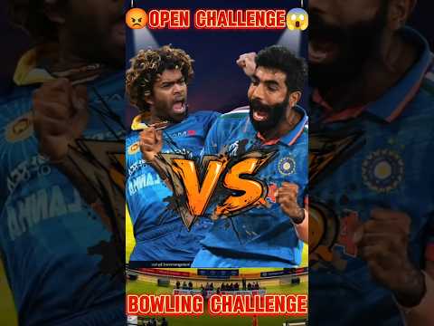 lasith Malinga 🇱🇰 V'S 🇮🇳 Jaspreet bumrah 😱 Bowled Out Challenge 💪 || #shorts #cricket #ipl2025 #ipl