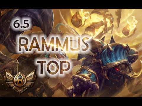 #123 [6.5] League of Legends - Rammus Top vs Jarvan IV Top - Full Game - Ranked Game