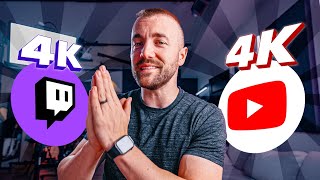 How To Stream In 4K On Twitch AND YouTube