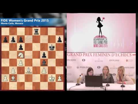 Round 8 Zhukova Natalia (UKR) 1/2 - 1/2 Pogonina Natalija (RUS)