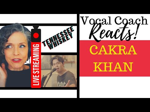 LIVE REACTION Cakra Khan FIRST LISTEN "Tennessee Whiskey" Vocal Coach Reacts & Deconstructs