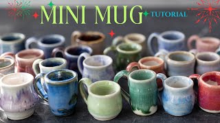 Mini Mug Ornament: Holiday Pottery Tutorial