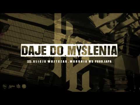 KRYPTONIM feat WARUNIA MS, ALICJA WOJTCZAK - DAJE DO MYŚLENIA prod ŁAPA