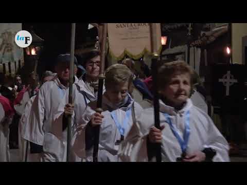 Villafalletto, il Mortorio Pasquale con più di 400 figuranti e confratelli