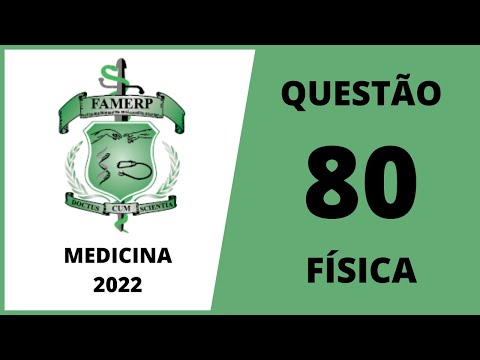MEDICINA FAMERP 2022 - QUESTÃO 80 - MATEMÁTICA