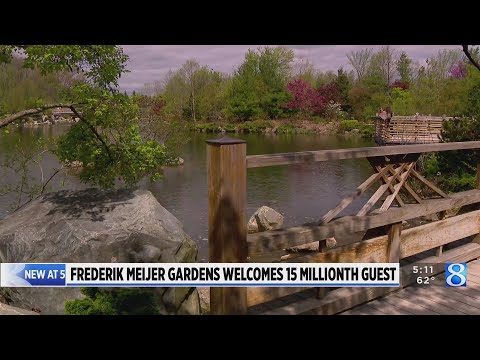 Frederik Meijer Gardens welcomes 15 millionth guest