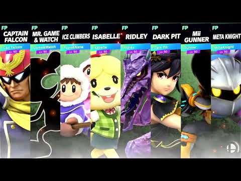 Super Smash Bros Ultimate Amiibo Fights Request Free for all at Gamer