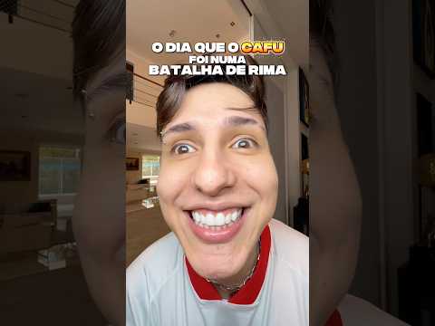 O CAFU SABE RIMAR! @C@CazeTVYou@YouTubeBrasilasileiraoNoYouTube #BrasileiraoNaCazéTV #publi