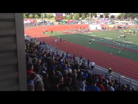 2016 WIAA STATE TRACK 3A - BOYS 200m PRELIMS - HEAT 2