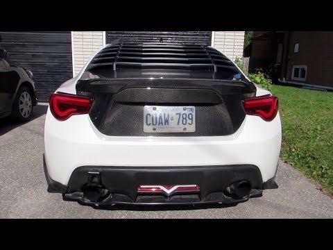 LAMBO Louvers on a BRZ Install!
