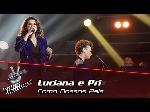 Luciana e Pri - "Como Nossos Pais" | Live Show | The Voice Portugal
