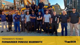 Treinamento técnico: forwarder PONSSE Mammoth Treinamento técnico: forwarder PONSSE Mammoth