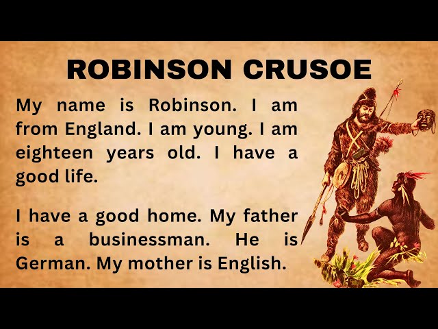 Vídeo relacionado con Inglés para Principiantes con Robinson Crusoe: Aprender inglés – Un libro bilingüe - Inglés Español - Un libro en dos idiomas - Textos paralelos - Una ... (Inglés con libros interesantes nº 1)