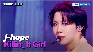 Download lagu [1HR LOOP🔥] Killin' It Girl (Solo Version) - j-hope [Music Bank] | KBS WORLD TV 250620 mp3