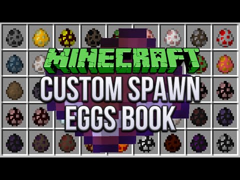 xisumavoid - Minecraft 1.9: Custom Spawn Eggs Book (More Mobs)